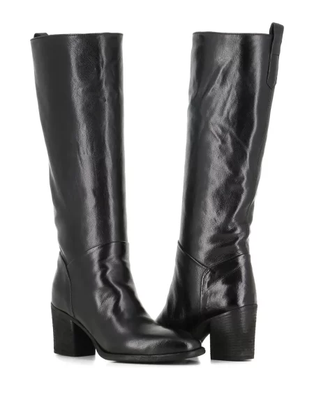 Botine Officine Creative din piele negru