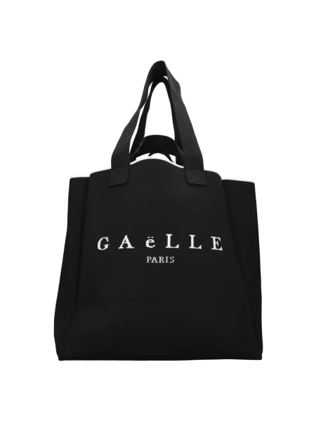 Shopperka Gaëlle Paris z logo czarna