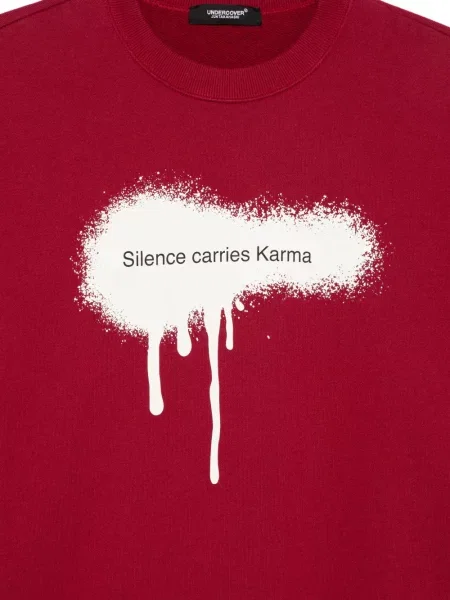 Grafic hanorac Undercover cu imagine roșu