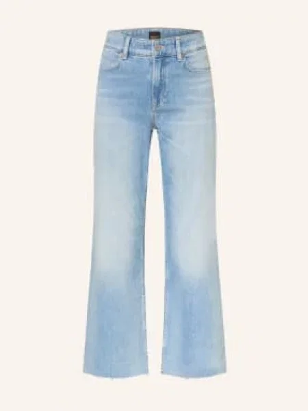 Boss Dżinsy Z Rozszerzanymi Nogawkami blau niebieskie