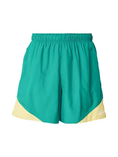 Nike Sportswear Pantaloni WR galben / verde alb