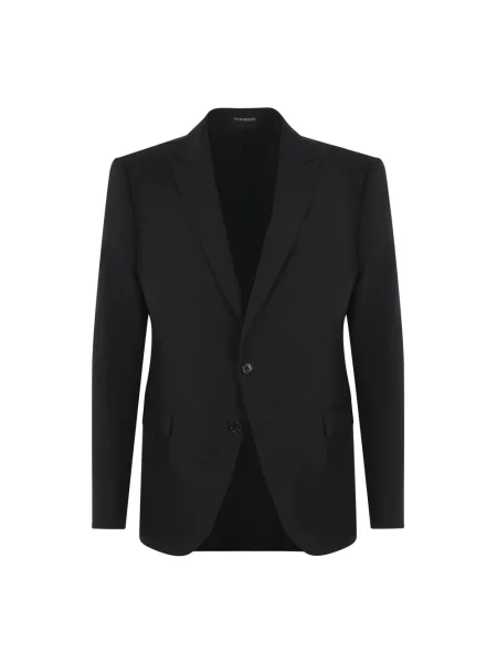 Garnitur Emporio Armani wełniany czarny