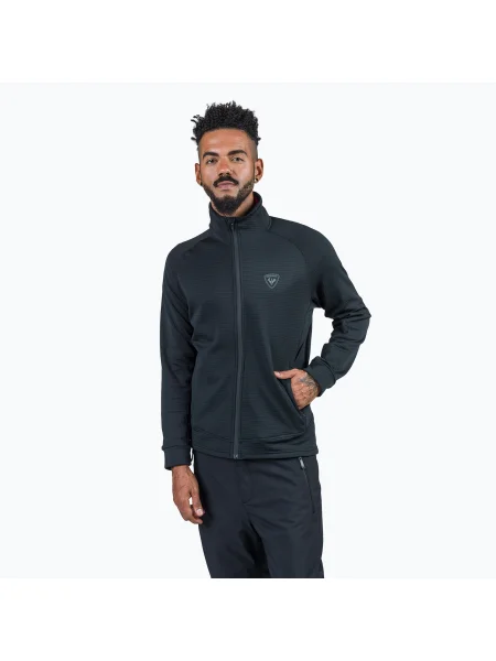Hanorac din fleece Rossignol din fleece negru