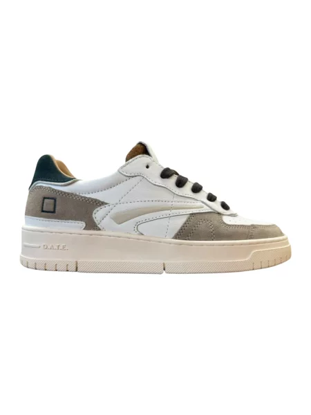 Sneakersy D.a.t.e. skórzane białe