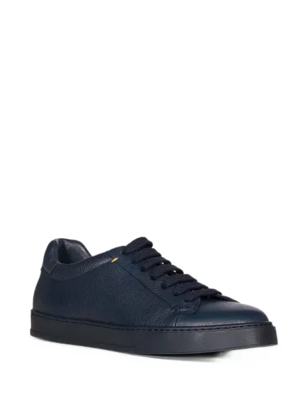 Δερμάτινα sneakers Doucal's μπλε