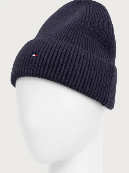 TOMMY HILFIGER Čiapky tmavomodrá modrá