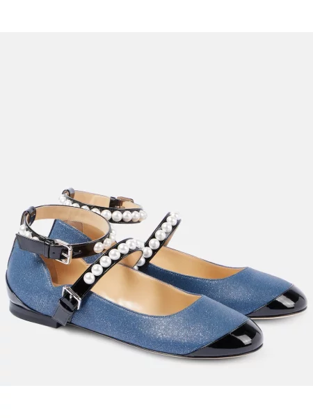 Pantofi cu toc Mach & Mach albastru