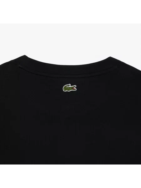 Lacoste Koszulka Z Logo czarna