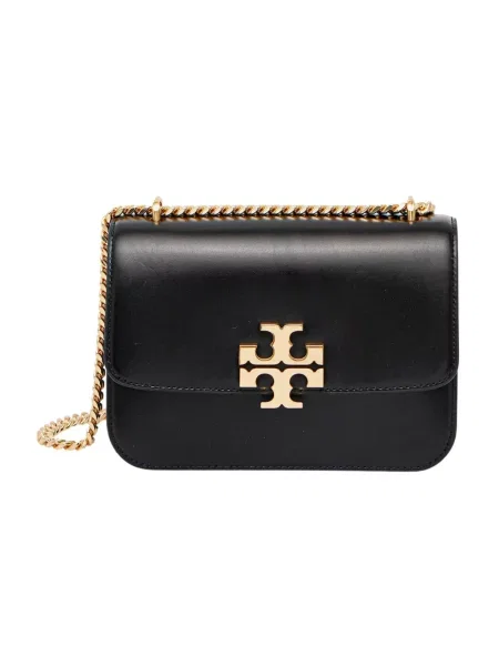 Tory Burch torebka skórzana Eleanor czarna