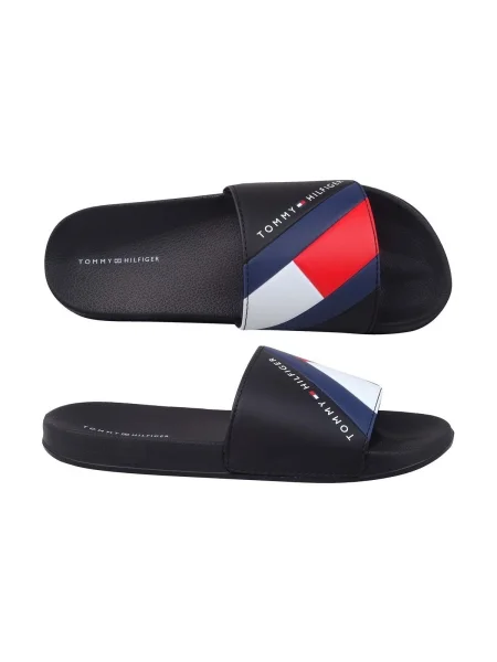 Félcipő Tommy Hilfiger fekete