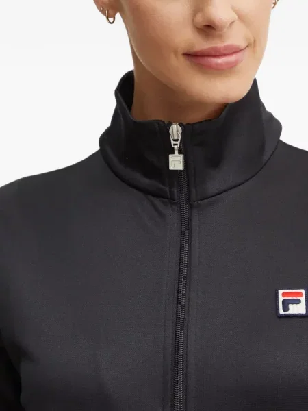 Mikina na zips Fila čierna