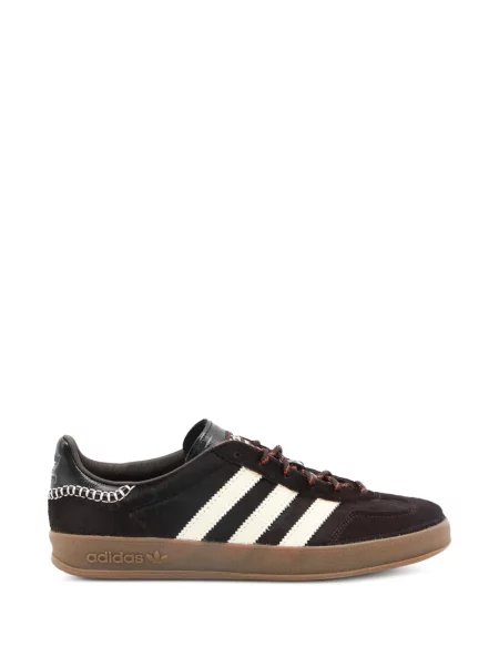 Geacă Adidas cu broderie cu model piele de șarpe maro
