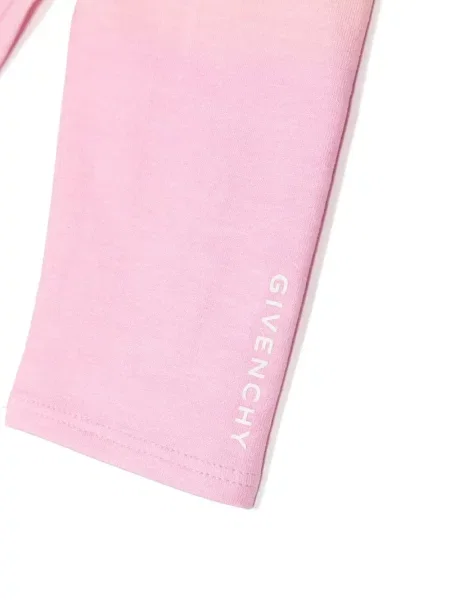 Legginsy dziecięce Givenchy różowe
