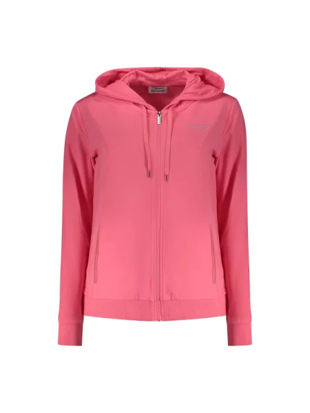 Bluza z kapturem Freddy z kapturem z długim rękawem różowa