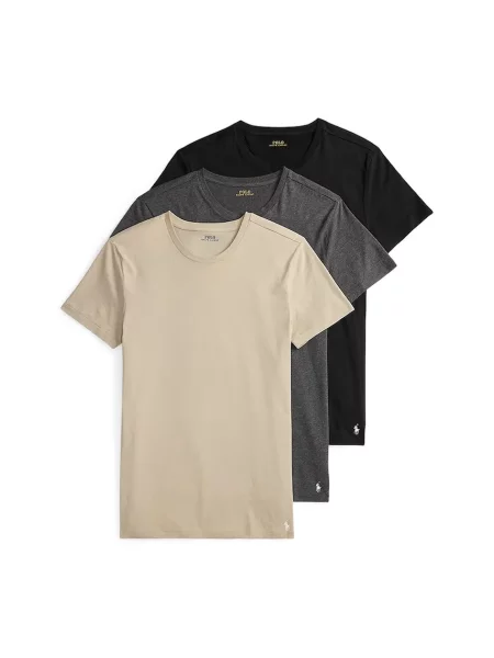 Polo Ralph Lauren t-shirt gładki beżowy
