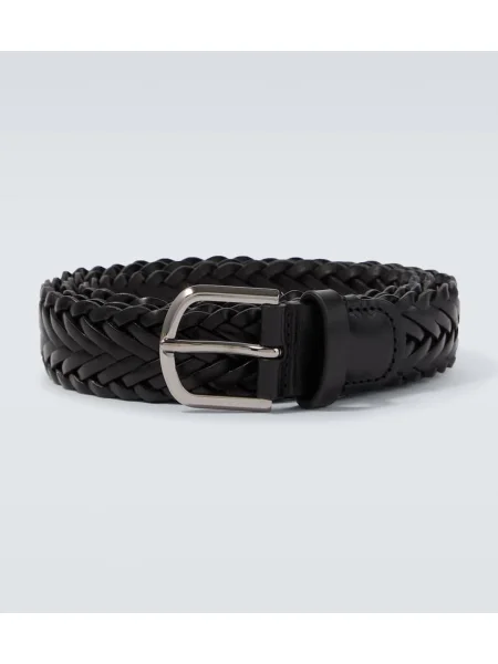 Curea Giorgio Armani din piele negru