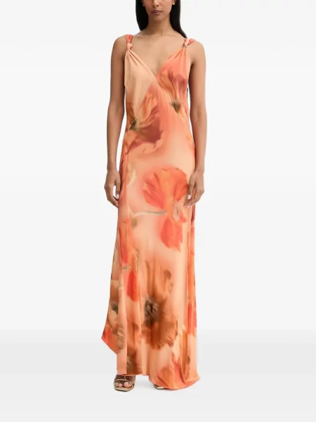 Rochie maxi Never Fully Dressed portocaliu