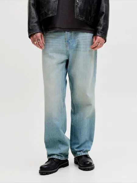 JACK & JONES Džínsy JJIALEX JJORGINAL svetlomodrá