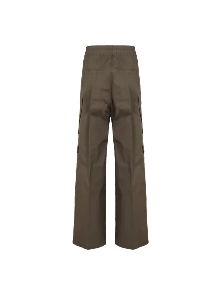 Spodnie cargo Rick Owens zielone
