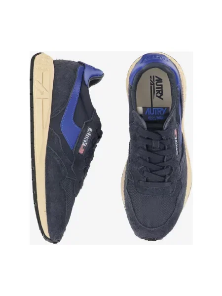 Sneakersy Autry skórzane niebieskie