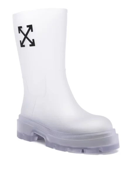 Botki Off-white białe