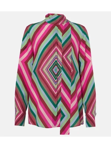 Cămașă Valentino de mătase