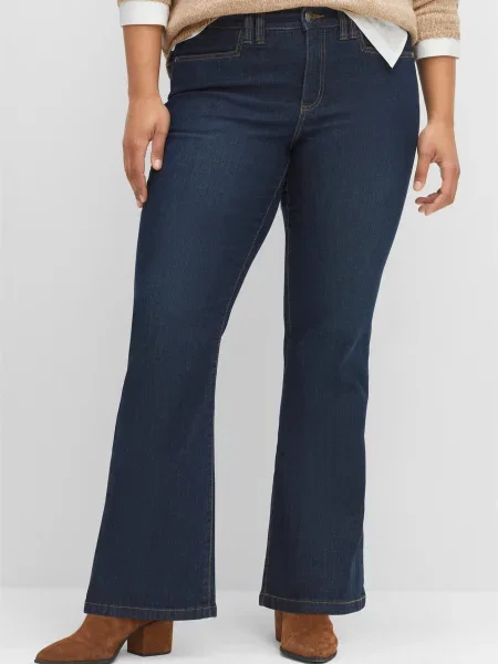 SHEEGO Jeans denim albastru