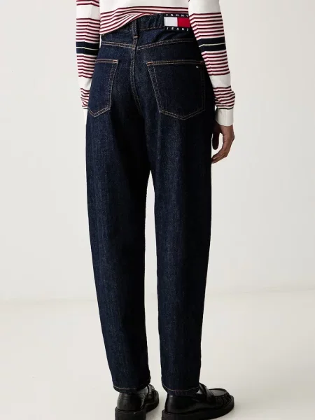 Tommy Jeans jeansy tapered granatowy