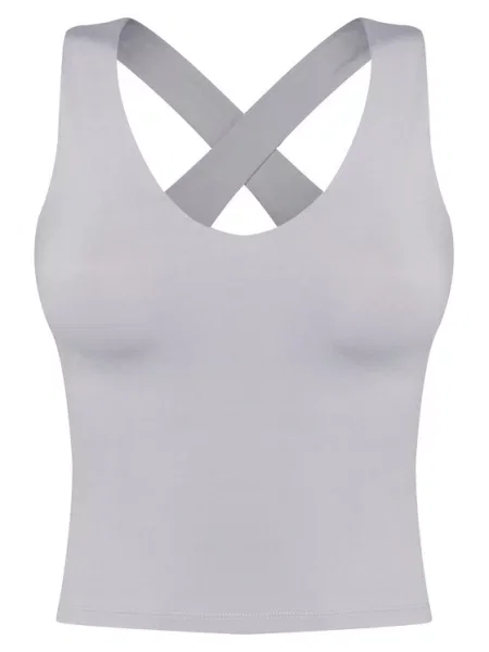 Girlfriend Collective Top Zoe vijolična