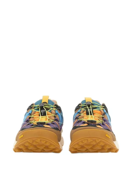 Sneakerși Flower Mountain cu model floral maro