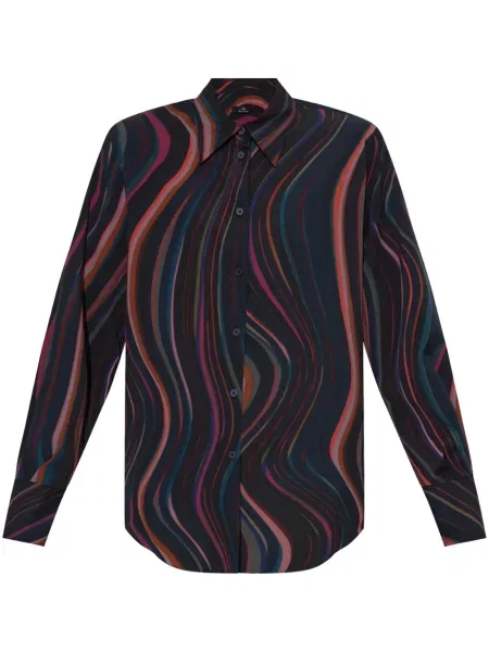 Cămașă Ps Paul Smith albastru