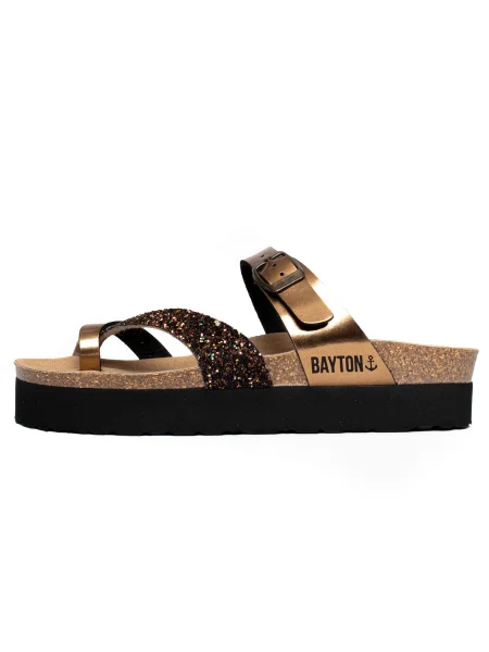 Bayton Flip-flops Andromac deschis / închis maro