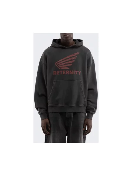 Bluza z kapturem Reternity z kapturem czarna