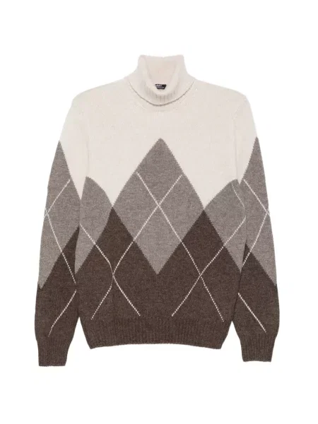 Pulover Barba cu model argyle