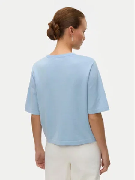 VERO MODA Sveter VMSilije svetlomodrá modrá