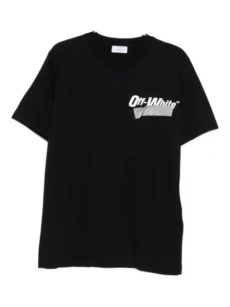 Tricou Off-white cu imagine alb