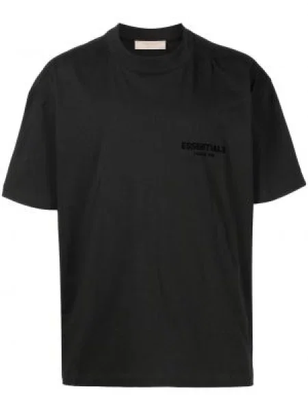 Tricou Fear Of God Essentials cu imagine negru