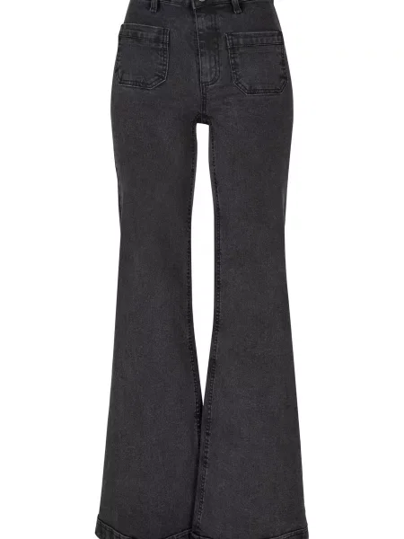 Urban Classics Jeans denim negru