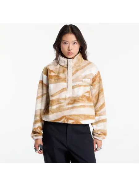 Суитшърт Columbia Helvetia™ II Printed Cropped Half Snap Sea Salt Summits XS
