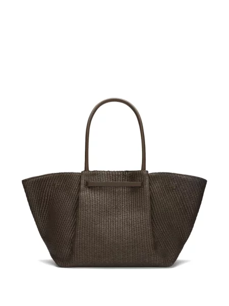 Geantă shopper Demellier maro
