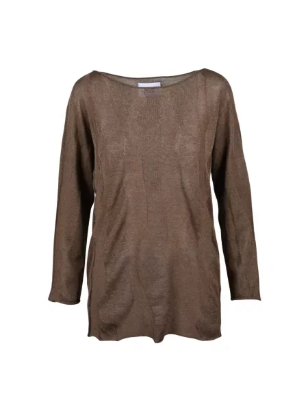 Sweter Alpha Studio brązowy
