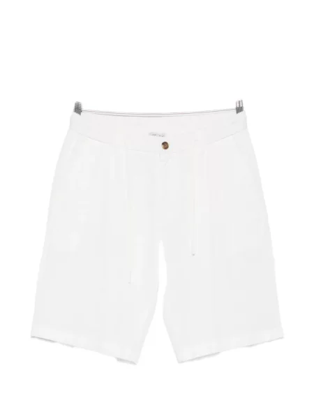 Pantaloni scurți Alley Docks 963 din țesătură twill cu cordon alb