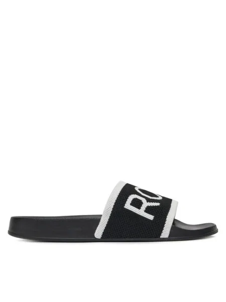 Dámske žabky ROXY Slippy Knit black čierna