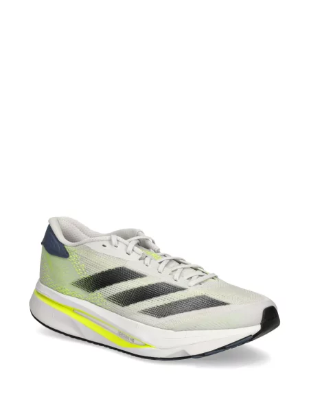 Бягане топ Adidas изрязани с принт бяло