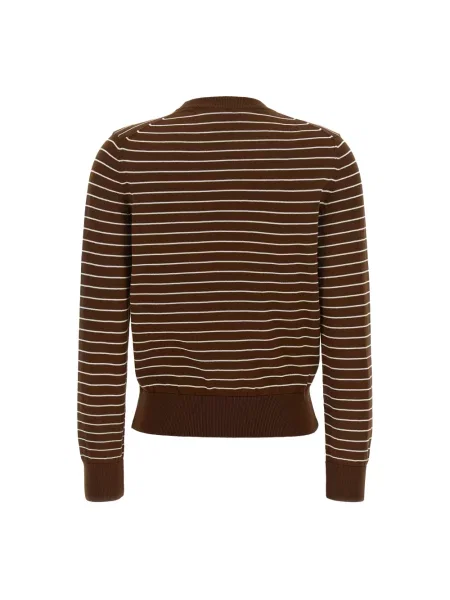 Sweter A.p.c. brązowy