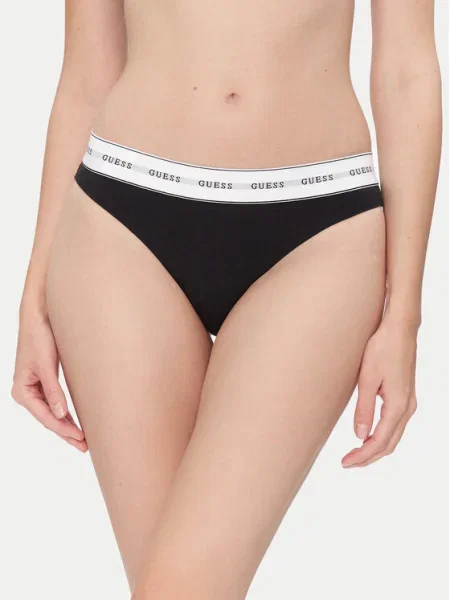 Guess Underwear Chiloți brazilieni CARRIE negru
