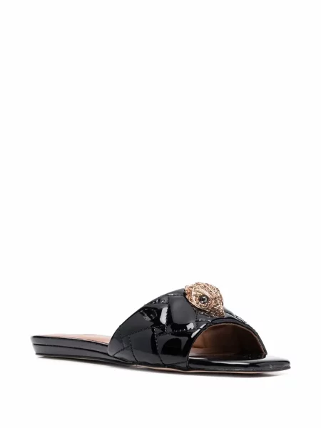 Sandale Kurt Geiger London de cristal negru