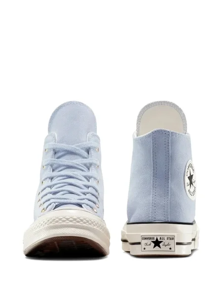 Sneakerși Converse Chuck 70 din piele de căprioară cu broderie alb