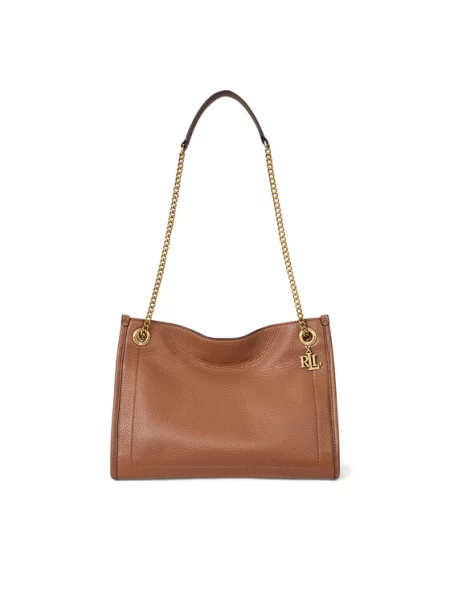 Τσάντα LAUREN RALPH LAUREN Brdly Md καφέ