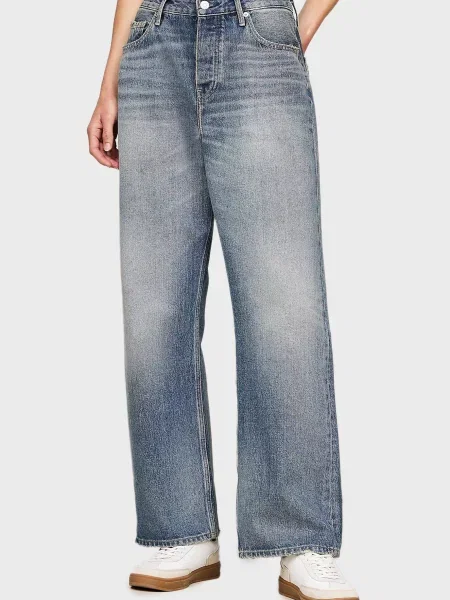 Прямі джинси Tommy Hilfiger блакитні